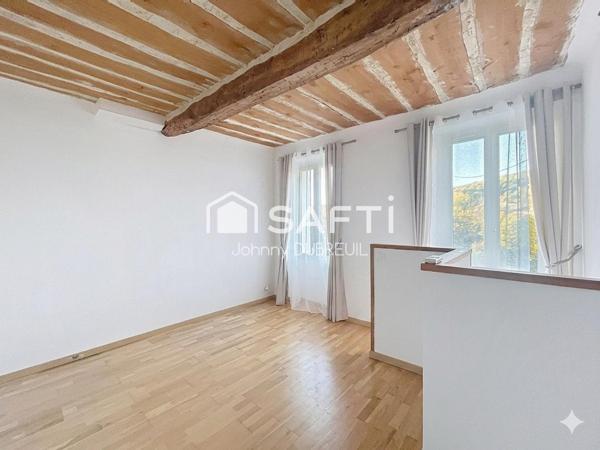 PIGNANS - APPARTEMENT DUPLEX T3 AVEC JARDIN DE 400M2, PISCINE HORS-SOL, ABRI JARDIN