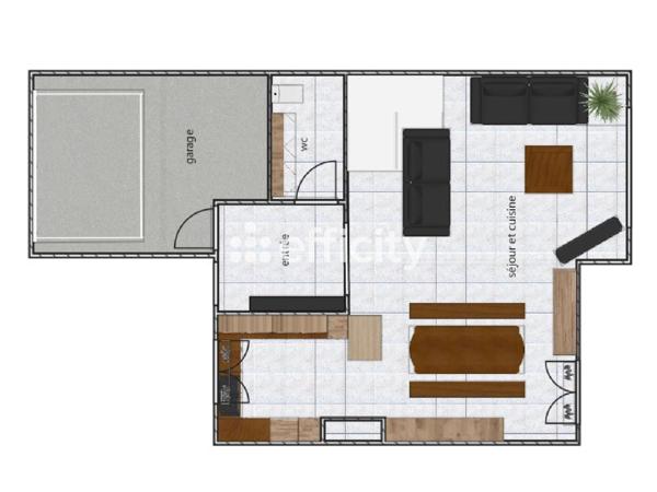 Maison 5 pièces - 104 m² Exclusivité efficity