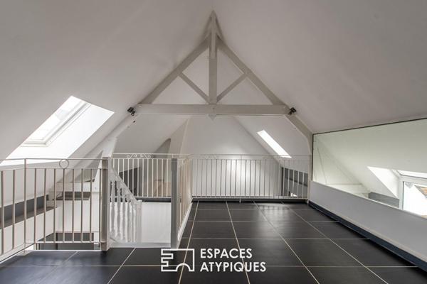 Maison lumineuse avec jardin