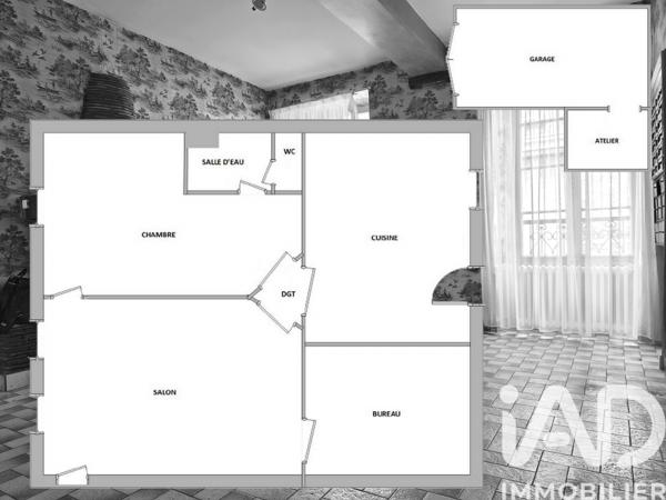 Appartement à vendre 3 pièces 52 m² Rambouillet