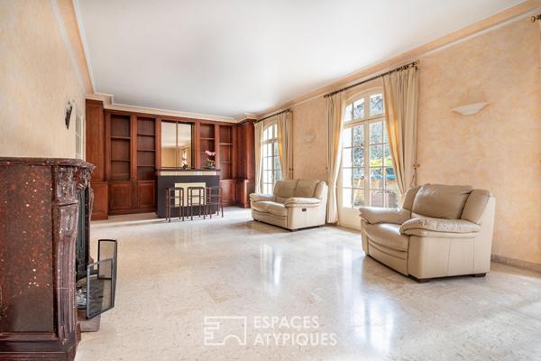 Propriété au cœur d’un écrin végétal proche du Canal de l’Ourcq