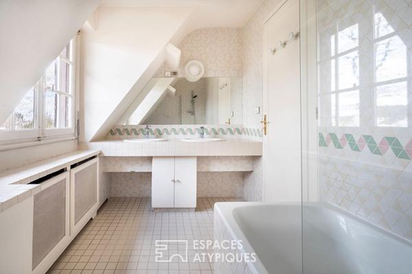 Propriété au cœur d’un écrin végétal proche du Canal de l’Ourcq