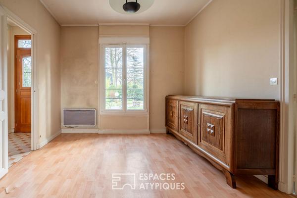 Propriété au cœur d’un écrin végétal proche du Canal de l’Ourcq