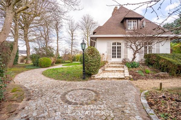 Propriété au cœur d’un écrin végétal proche du Canal de l’Ourcq