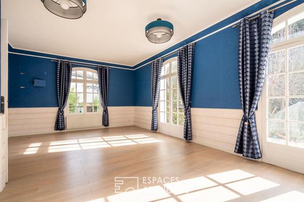 Propriété au cœur d’un écrin végétal proche du Canal de l’Ourcq