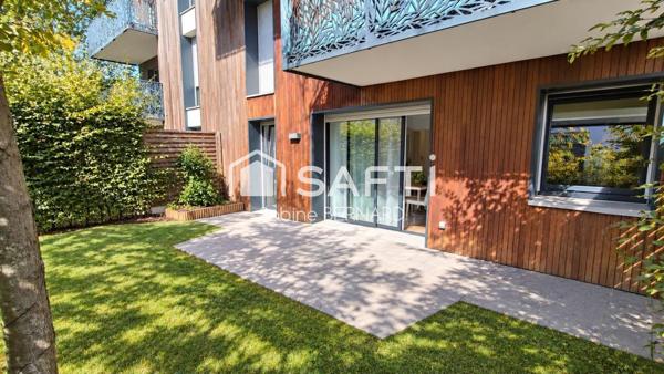Rare sur le secteur, appt T2 avec JARDIN et TERRASSE !