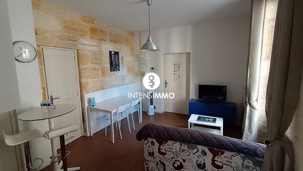 Appartement 2 pièces - 30m² - Bordeaux - Judaique 152 900 € f t
