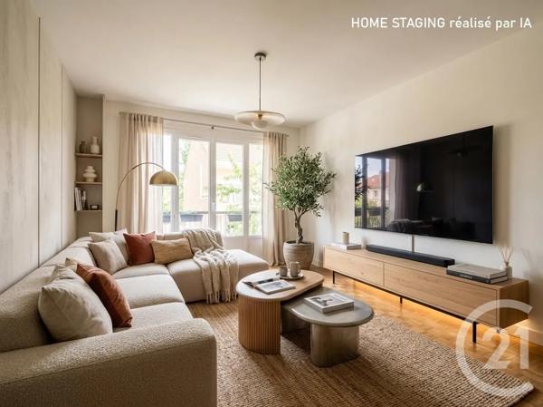 Appartement F4 à vendre  3 pièces - 66,90 m 2   MAISONS LAFFITTE  - 78
