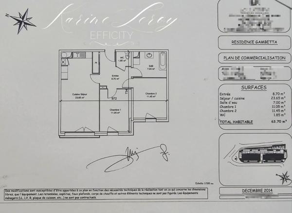 Appartement
         3 pièces
        - 64 m² 195 000 € *