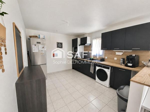 Maison plain pied 3 chambres, garage, jardin