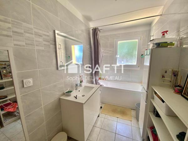 Maison plain pied 3 chambres, garage, jardin