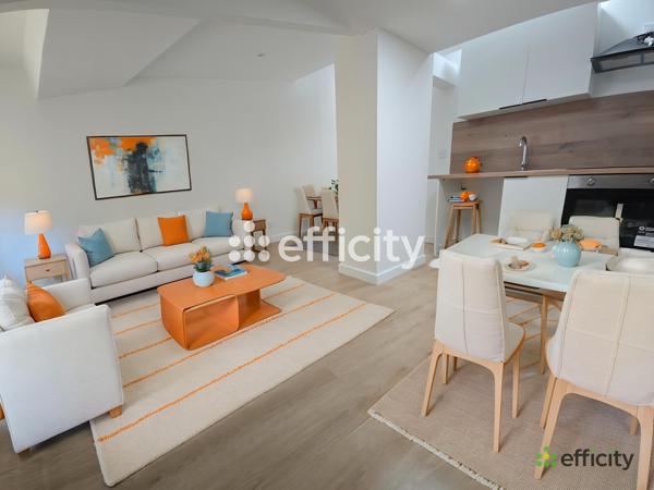 Appartement 2 pièces - 40 m² Exclusivité efficity
