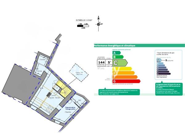 Appartement 2 pièces - 40 m² Exclusivité efficity
