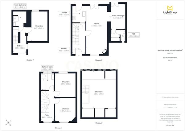 Vente Maison 5 pièces de 91m² - 95150 Taverny