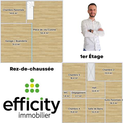 Maison 4 pièces - 170 m²