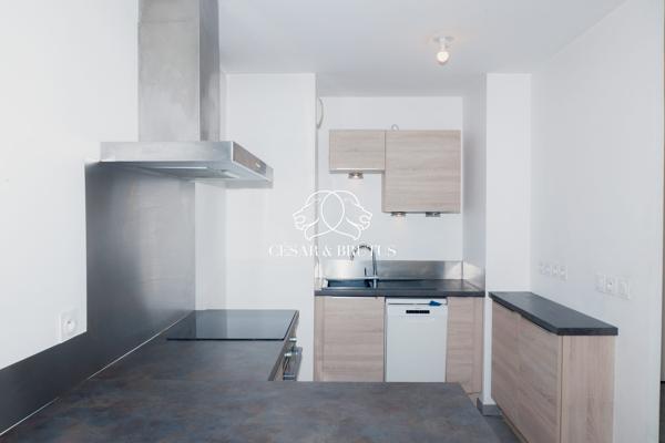T2 de 44,50 m² avec jardin privatif de 21 m²