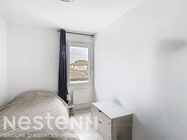 À vendre ? Charmant T3 de 59 m² avec terrasse sans vis-à-vis, parking privatif et garage