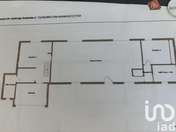 Maison à vendre 3 pièces 91,56 m² Saint-Jean-de-Monts