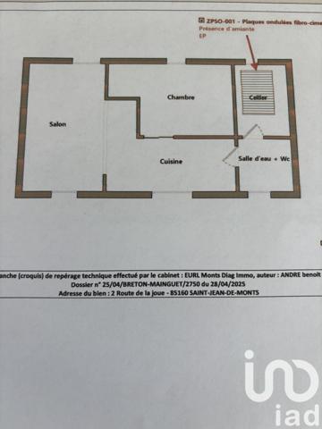 Maison à vendre 3 pièces 91,56 m² Saint-Jean-de-Monts