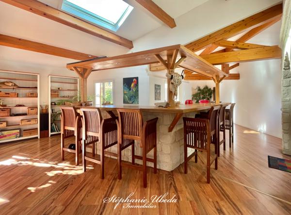 Cornillon-Confoux (13250) Propriété au charme exotique dans une cadre luxuriant.