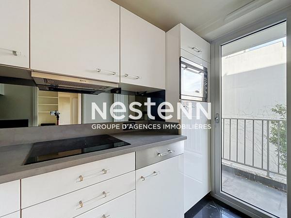 Paris 17 ? Quartier des Batignolles - Bel appartement de 54,95 m² avec grand balcon de 9,95 m², double séjour, lumineux et sans vis-à-vis
