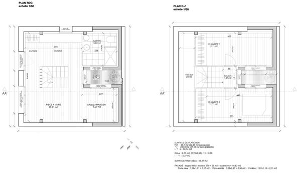 Achat Maison T3 Bordeaux 2 chambres