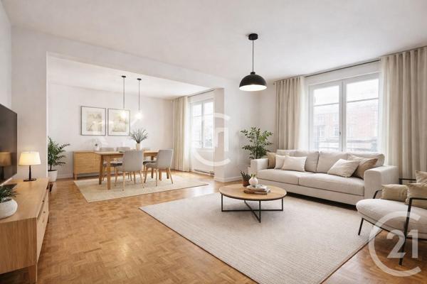 Appartement F3 à vendre  3 pièces - 58,36 m2 MONTREUIL - 93