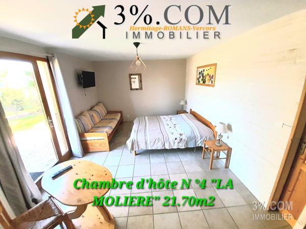 Gîte/Chambres d'Hôtes + Logement Personnel de 400m2 (38250) VILLARD-DE-LANS Villard-de-Lans (38250)