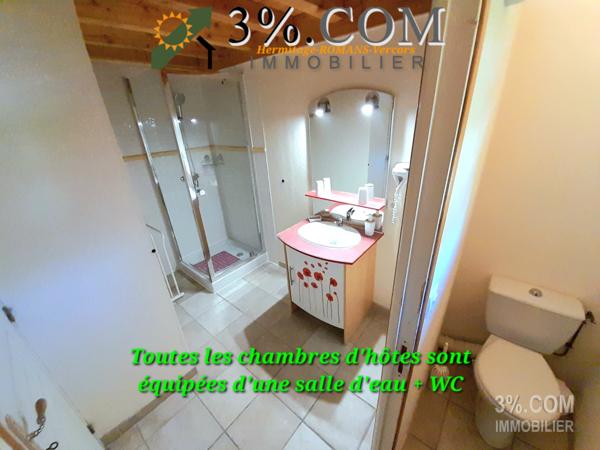 Gîte/Chambres d'Hôtes + Logement Personnel de 400m2 (38250) VILLARD-DE-LANS Villard-de-Lans (38250)