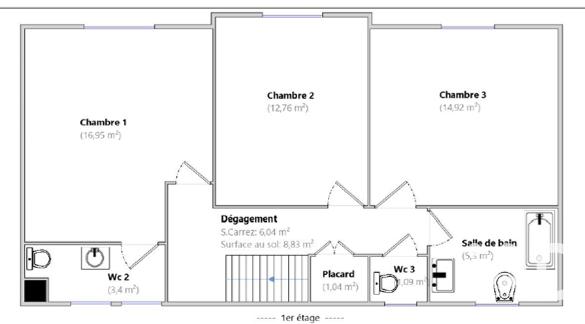 Maison à vendre 8 pièces 166 m² Trilport