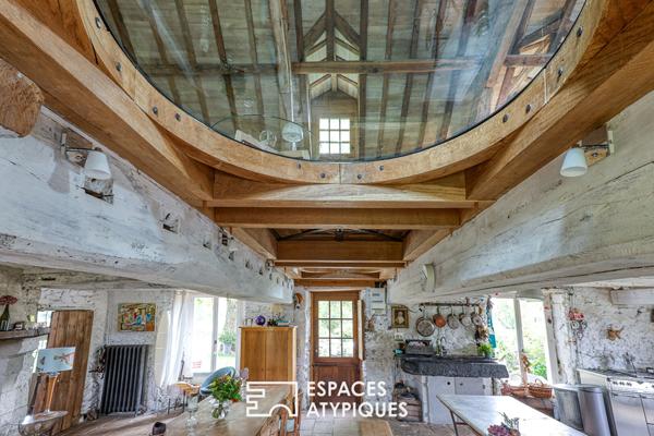 Charme authentique et grands volumes en bord de Loire