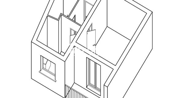 Location Studio 27.46 m² - Antony 92160