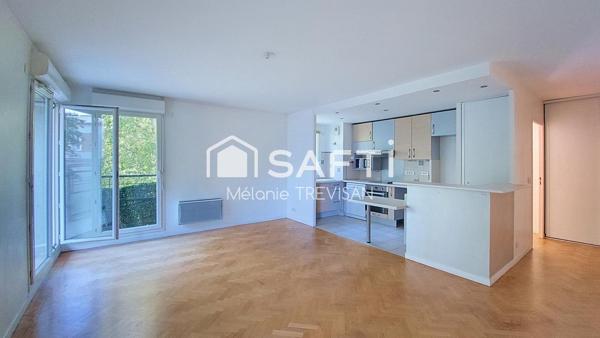 Appartement 4 chambres - 2 places de parking- cave- 5 mn gare Massy Palaiseau