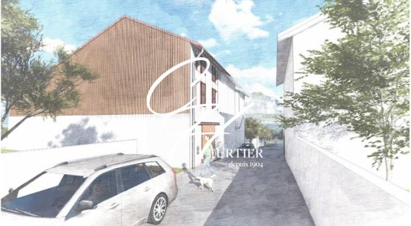 Grange à réhabiliter avec jardin