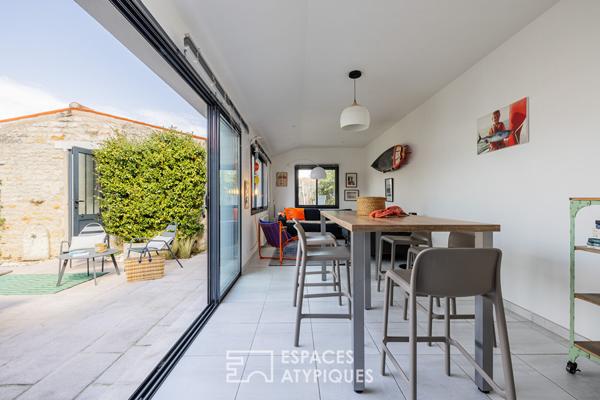 Maison ancienne de caractère et son chai