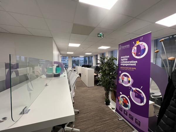Bureaux à vendre à Puteaux La Défense dans un immeuble sécurisé avec services