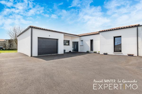 Challans (85300) Maison récente 146m², 4 chambres, 1 bureau, pièce de vie 61m²