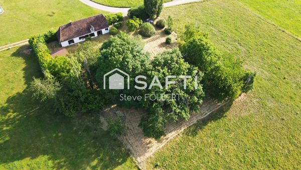 Périgourdine de 80m2 avec sa grange, sur 2554 m2