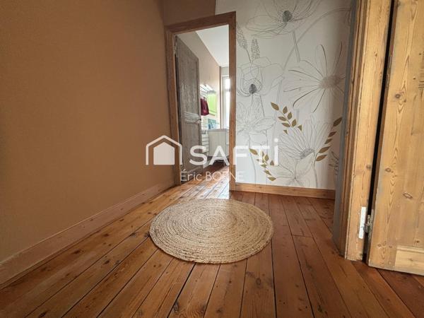 3 chambres, aucun travaux , coeur de ville .Moderne, totalement rénovée