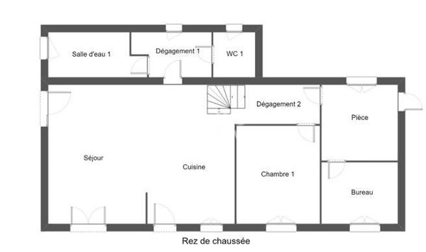 Maison familiale sans voisin