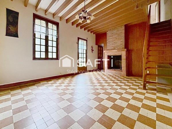 Maison de type longère avec dépendances et terrain