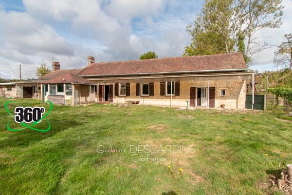 Maison plain pied à vendre 5 pièces COURTOMER (61)