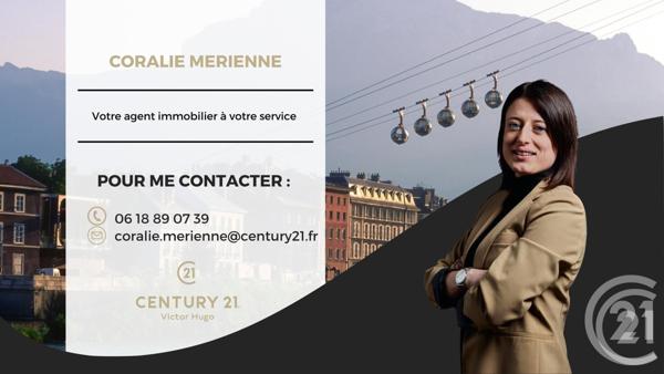 Appartement F4 à vendre  4 pièces - 65 m2 ST MARTIN D HERES - 38