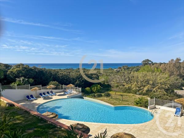 Appartement F2 à vendre  2 pièces - 35,02 m2 BELGODERE - 202