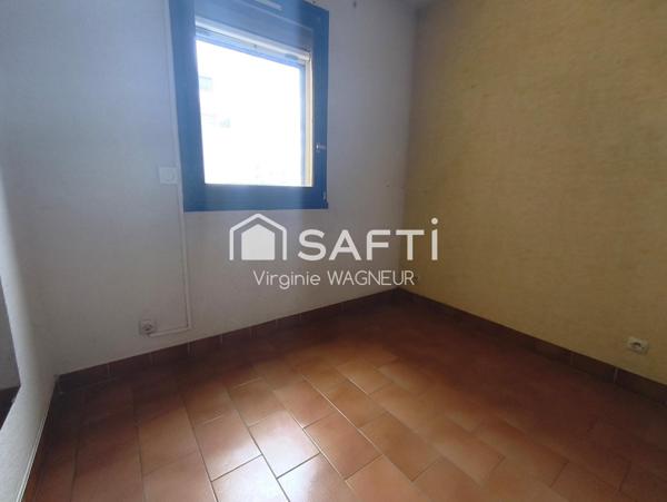 Secteur les Falaises, T2  avec vue Mer époustouflante au 1é étage.