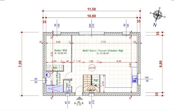 Terrain constructible 340 m² avec permis purgé 13015  Marseille
