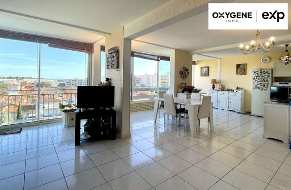 Appartement 85 m² dernier étage, vue mer : un bien rare à Canet