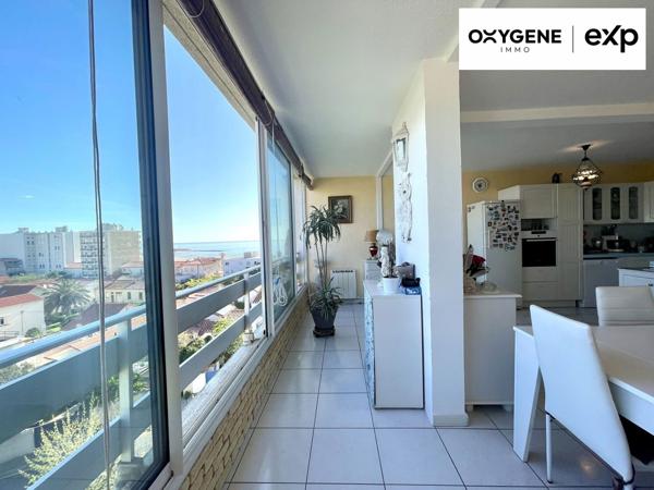 Appartement 85 m² dernier étage, vue mer : un bien rare à Canet