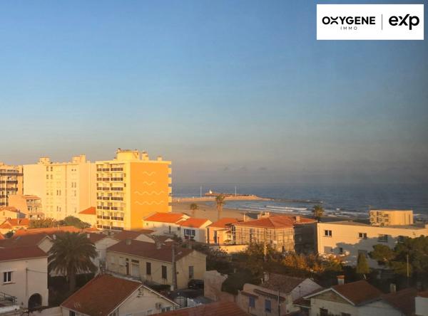 Appartement 85 m² dernier étage, vue mer : un bien rare à Canet