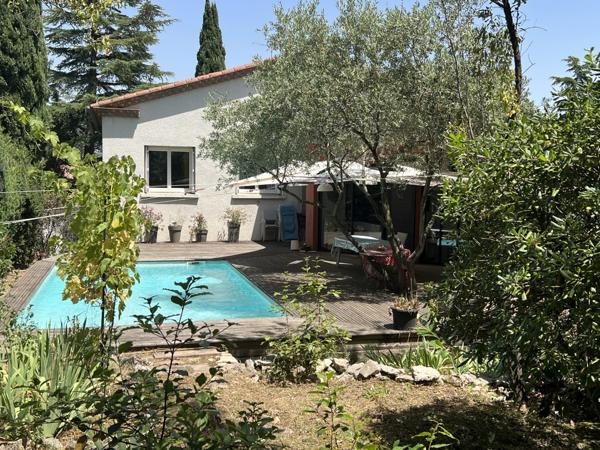 Montpellier (34090) GRANDE MAISON AVEC PISCINE PLAN DES 4 SEIGNEURS